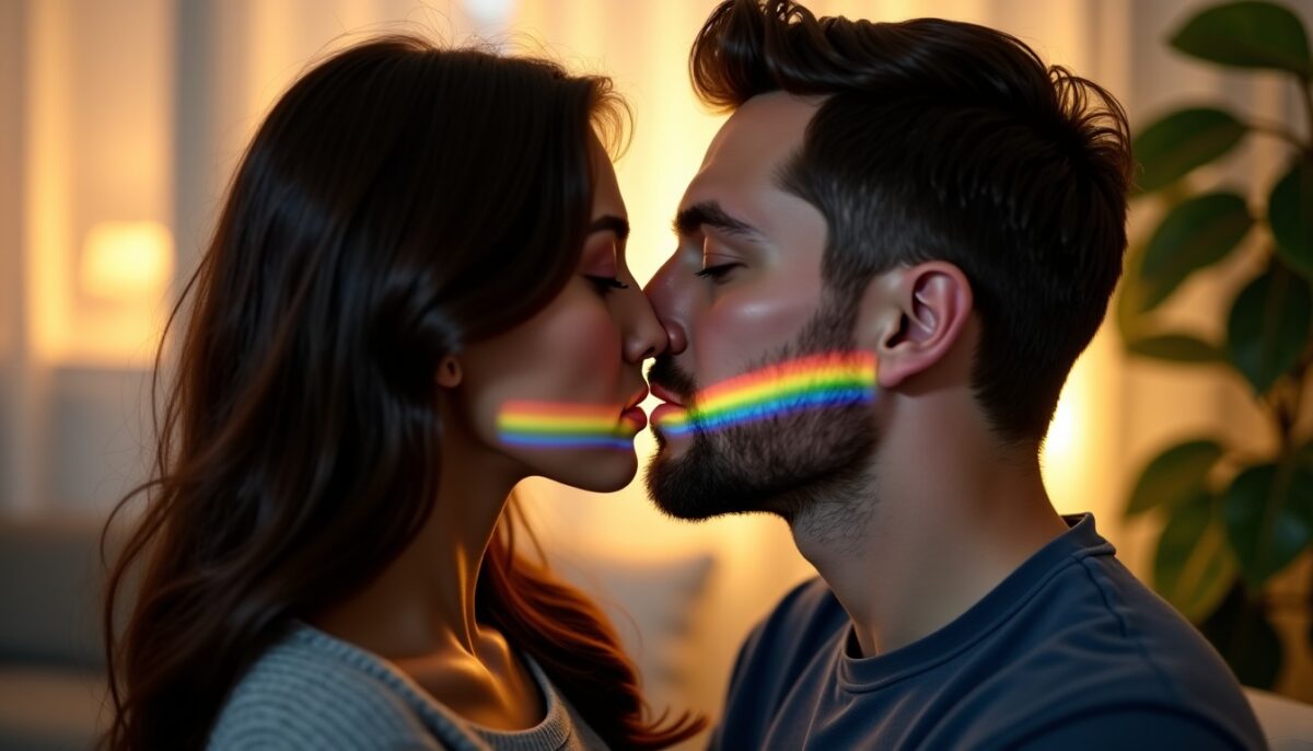 Bisou arc-en-ciel : Découvrez le Rainbow Kiss et ses mystères chez les adultes